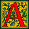 Decorative Letter A